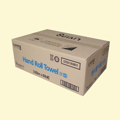 핸드롤타올/Hand Roll Towel(1겹) 183m×6Roll